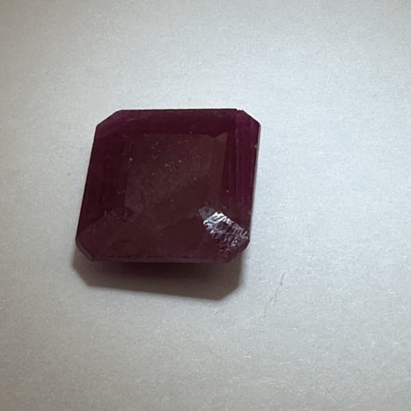 Purplish Red Ruby, 6.53 ct