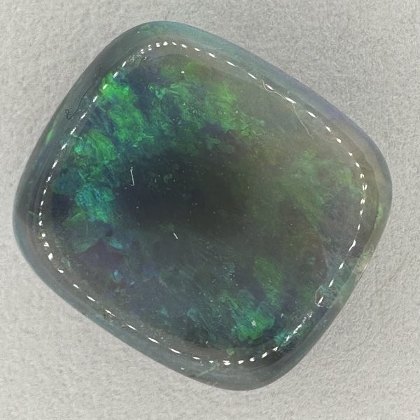 Australian Black Opal, 4.34 ct